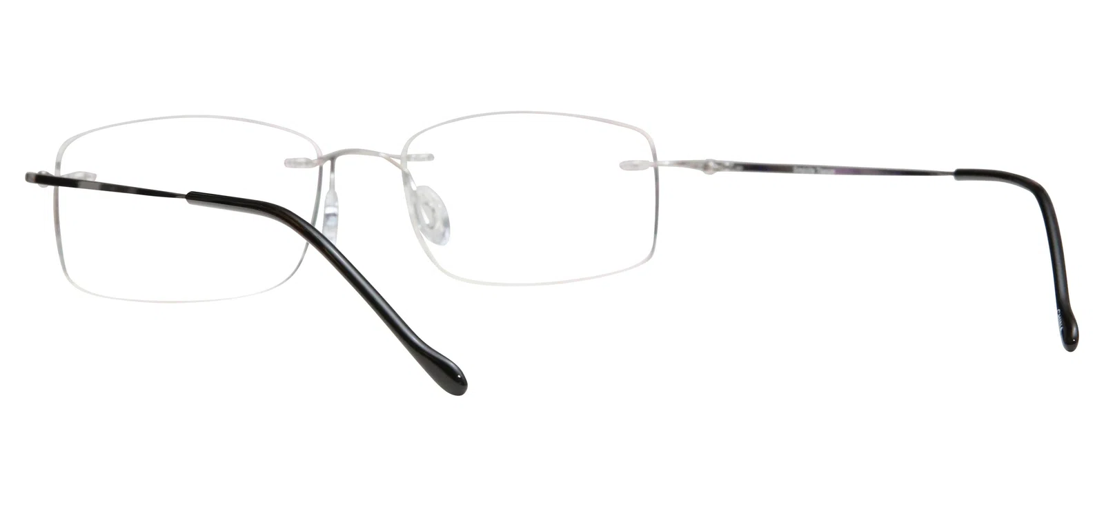 Blue Light Blocking Glasses Rectangle Rimless 201962 Eyeglasses Includes Blue Light Blocking Lenses - view 11